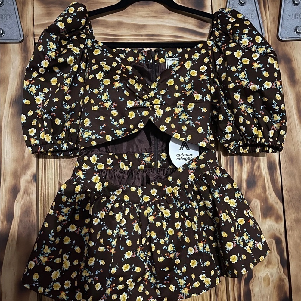 NWT Autumn Adeigbo top MSRP $465 - Picture 4 of 5